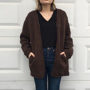 Vintage Brown Cabela's Cardigan Sweater